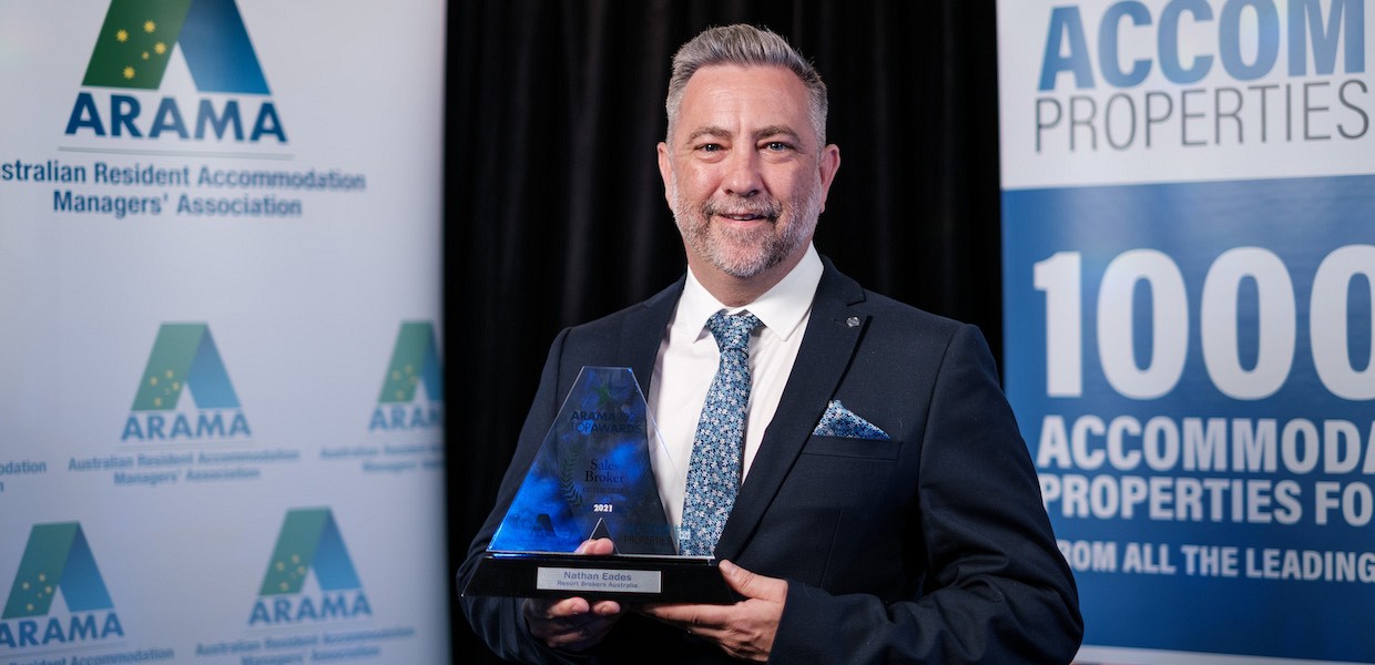 For the second year in a row, Nathan Eades named Sales Broker of the Year