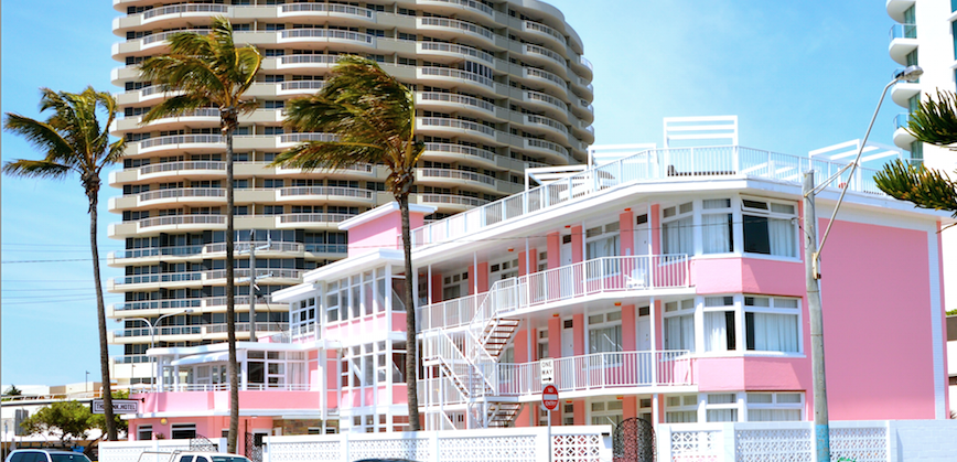 The Pink Hotel and Eddie’s Grub House at Coolangatta for sale via expressions of interest