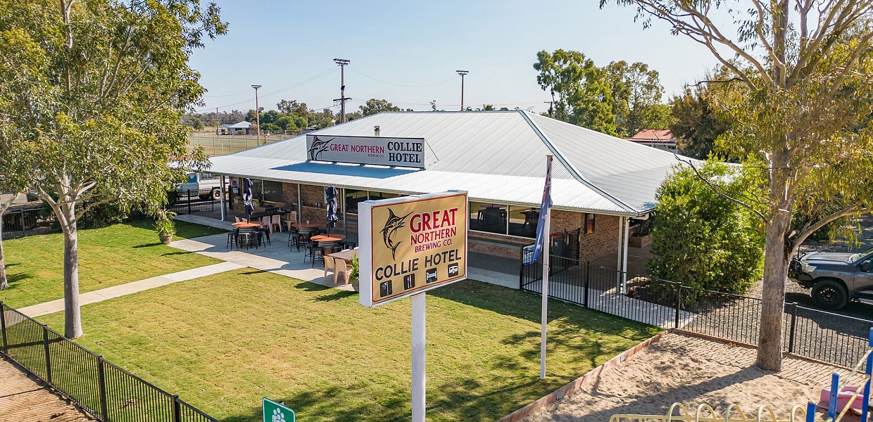Having built up a social media following the Oxley Highway's Collie Hotel is for sale