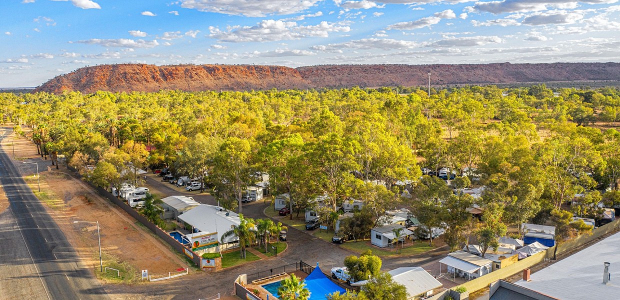 Alice Springs G’Day Mate Tourist Park hits the market for just over half a million dollars