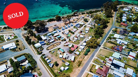 Leasehold, Caravan / Cabin Park | TAS - Hobart | Rare beachfront LEASEHOLD tourist park, with the opportunity to grow business
